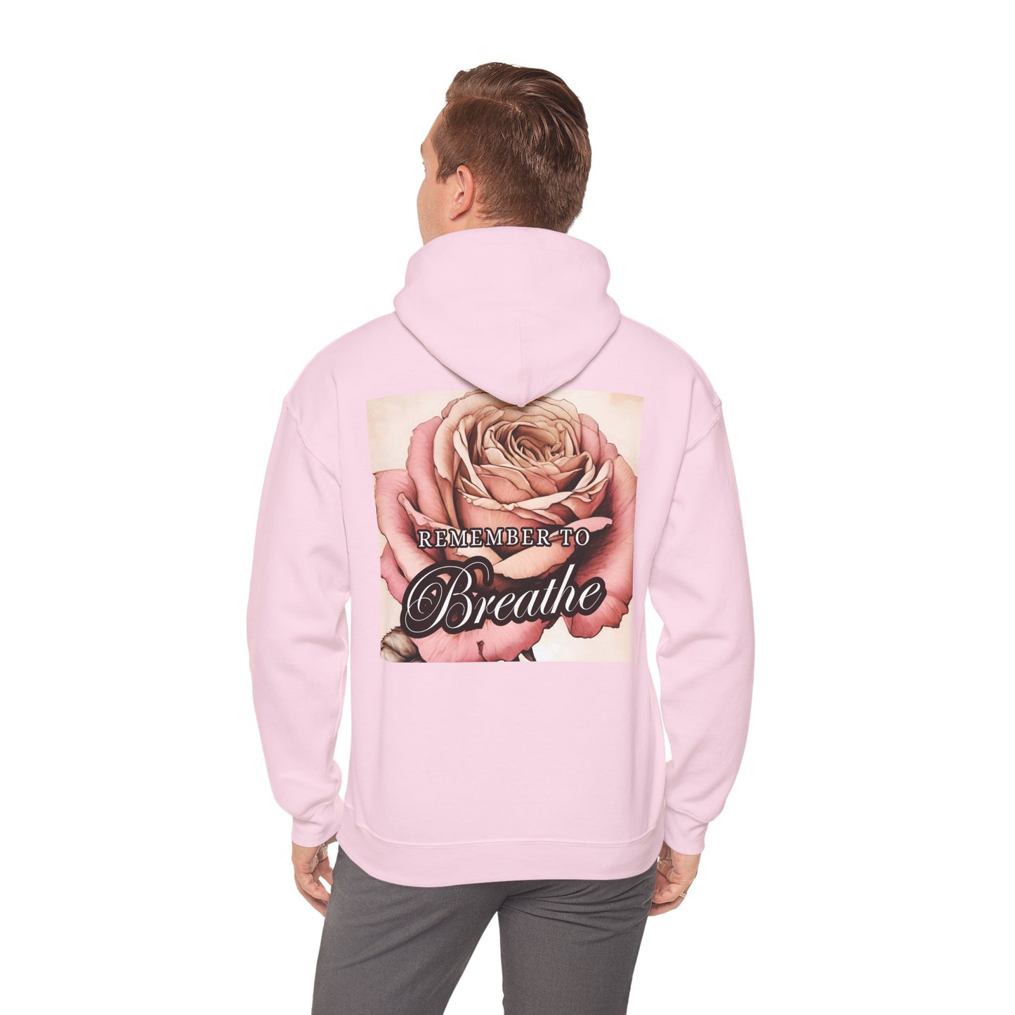 REMEMBER to BREATHE Unisex Hooded Sweatshirt