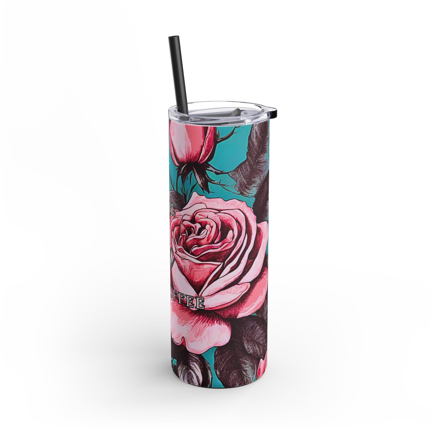 MIGHT BE GIN Skinny Tumbler, 20oz