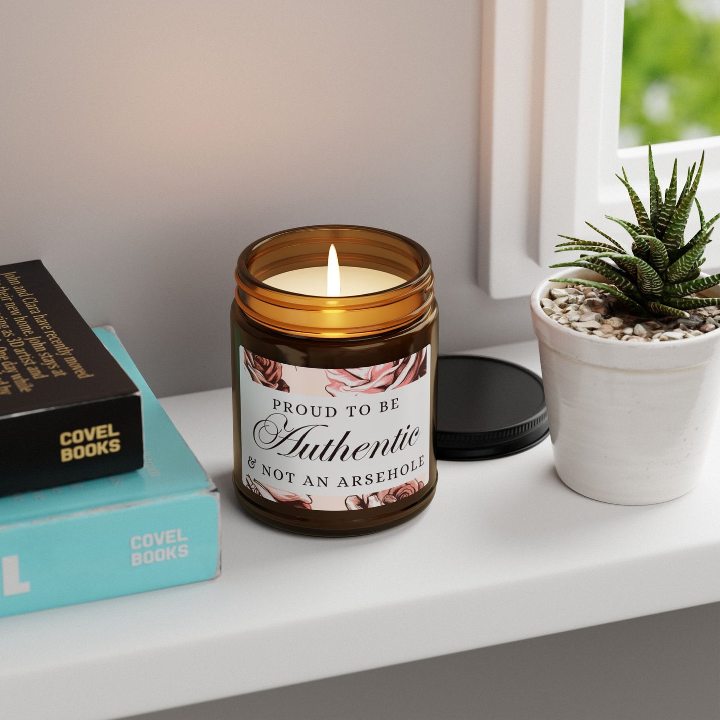 AUTHENTIC not ARSEHOLE Scented Soy Candle (Multi-Size)