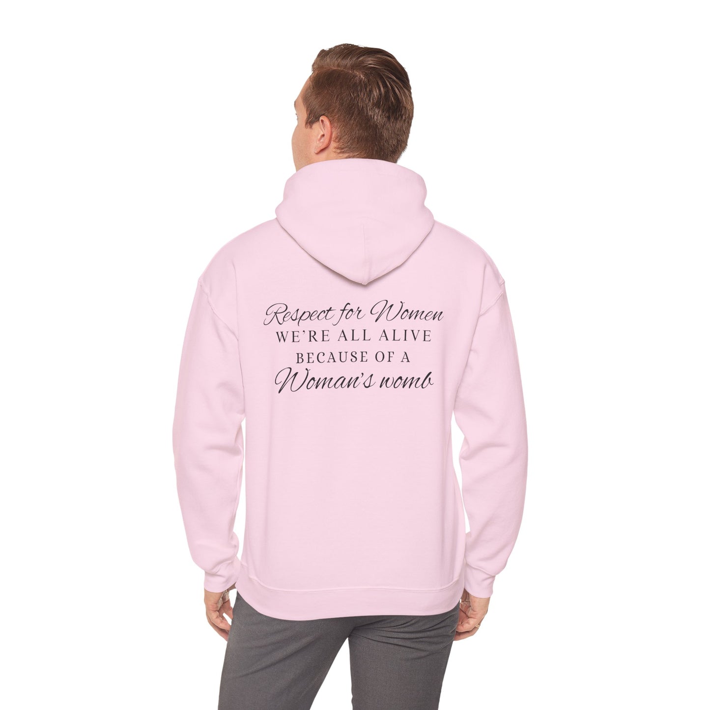 RESPECT FOR WOMEN Unisex Hooded Sweatshirt