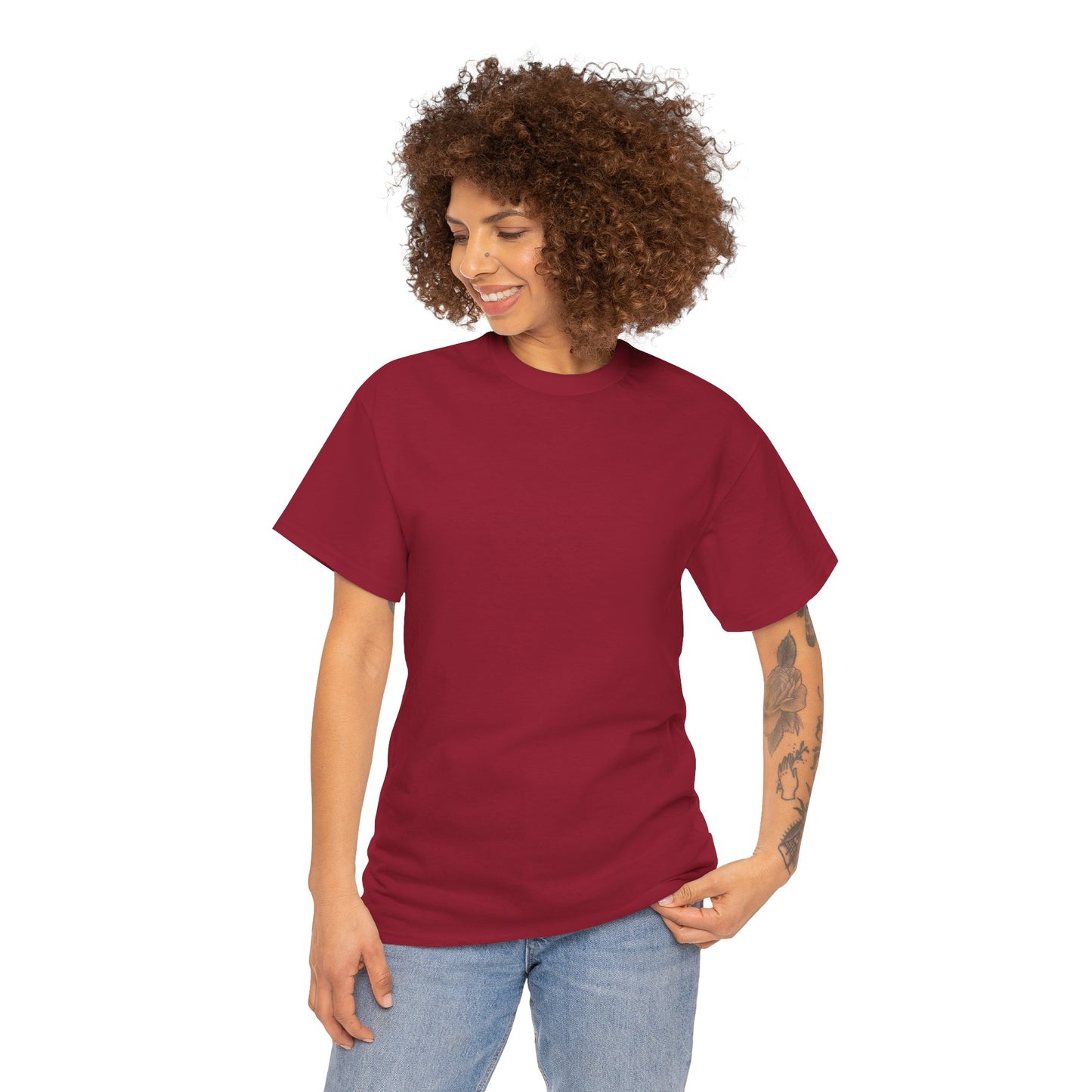 IF A WOMAN HAVING BOUNDARIES Unisex Cotton Tee