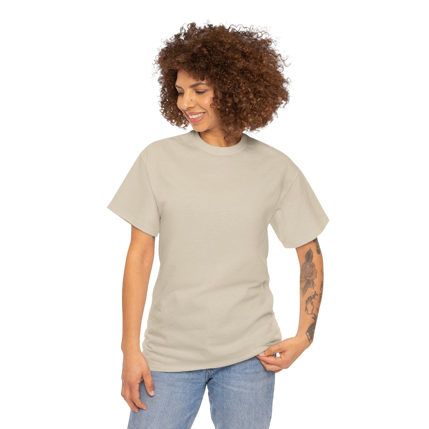 IF A WOMAN HAVING BOUNDARIES Unisex Cotton Tee