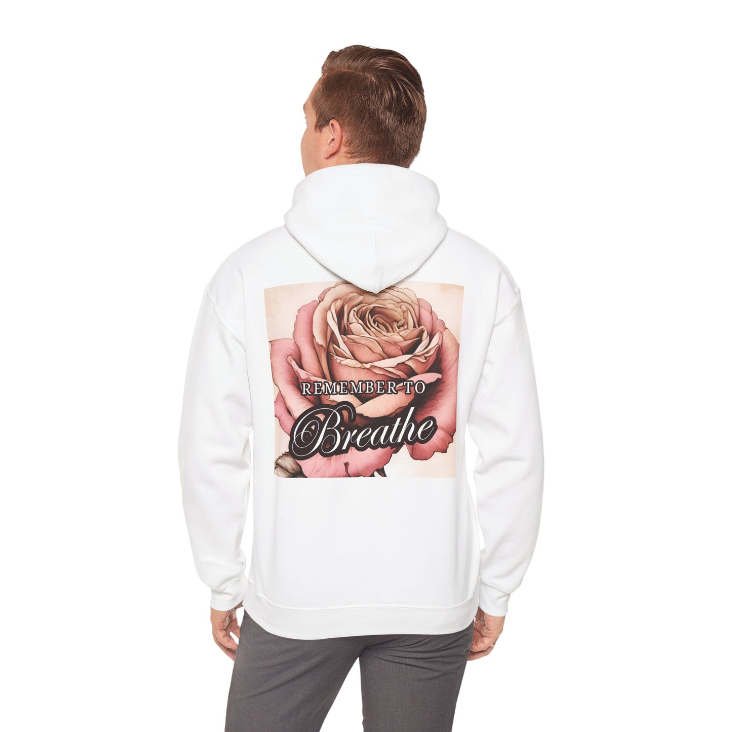 REMEMBER to BREATHE Unisex Hooded Sweatshirt