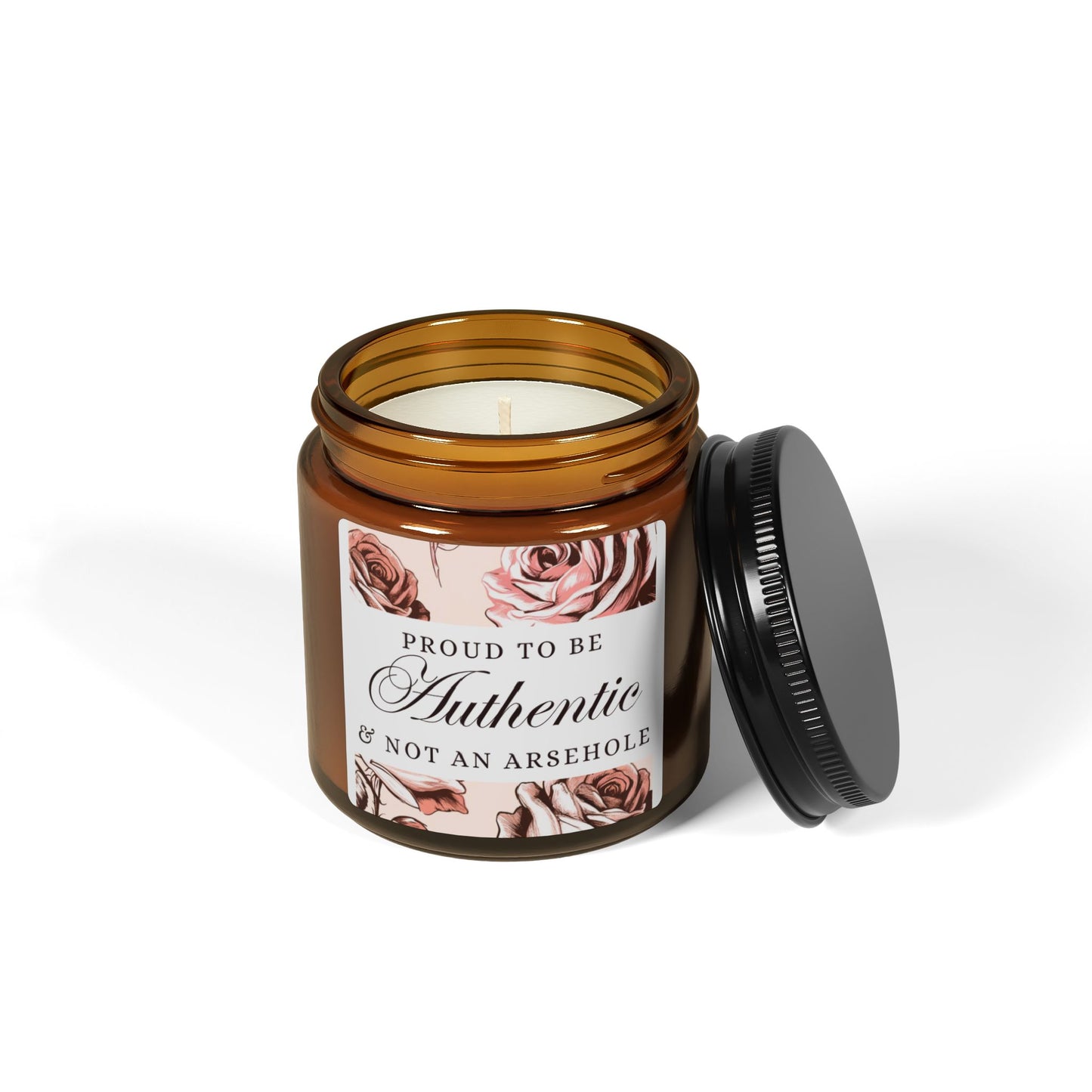 AUTHENTIC not ARSEHOLE Scented Soy Candle (Multi-Size)