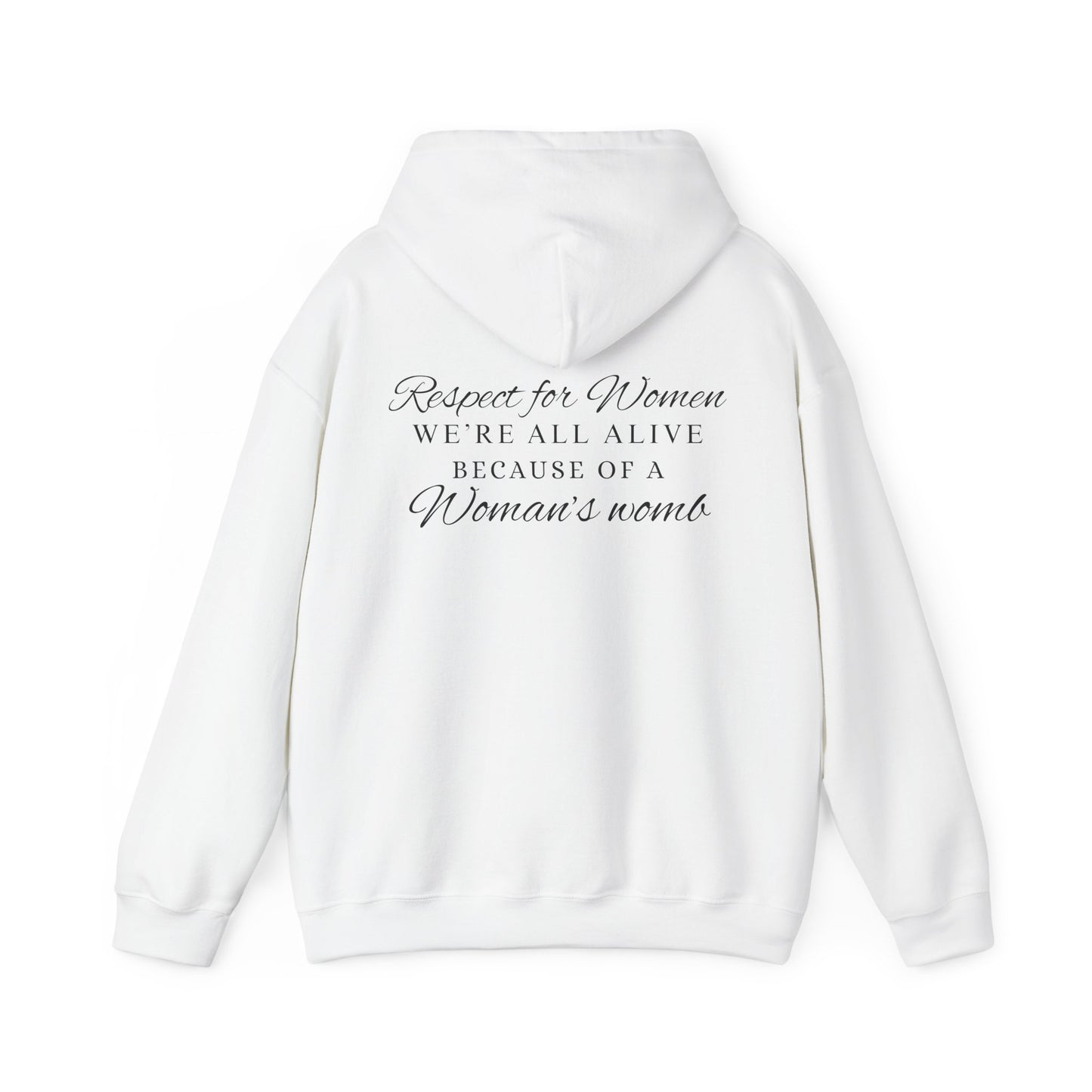 RESPECT FOR WOMEN Unisex Hooded Sweatshirt