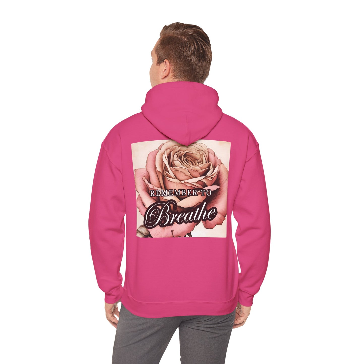 REMEMBER to BREATHE Unisex Hooded Sweatshirt