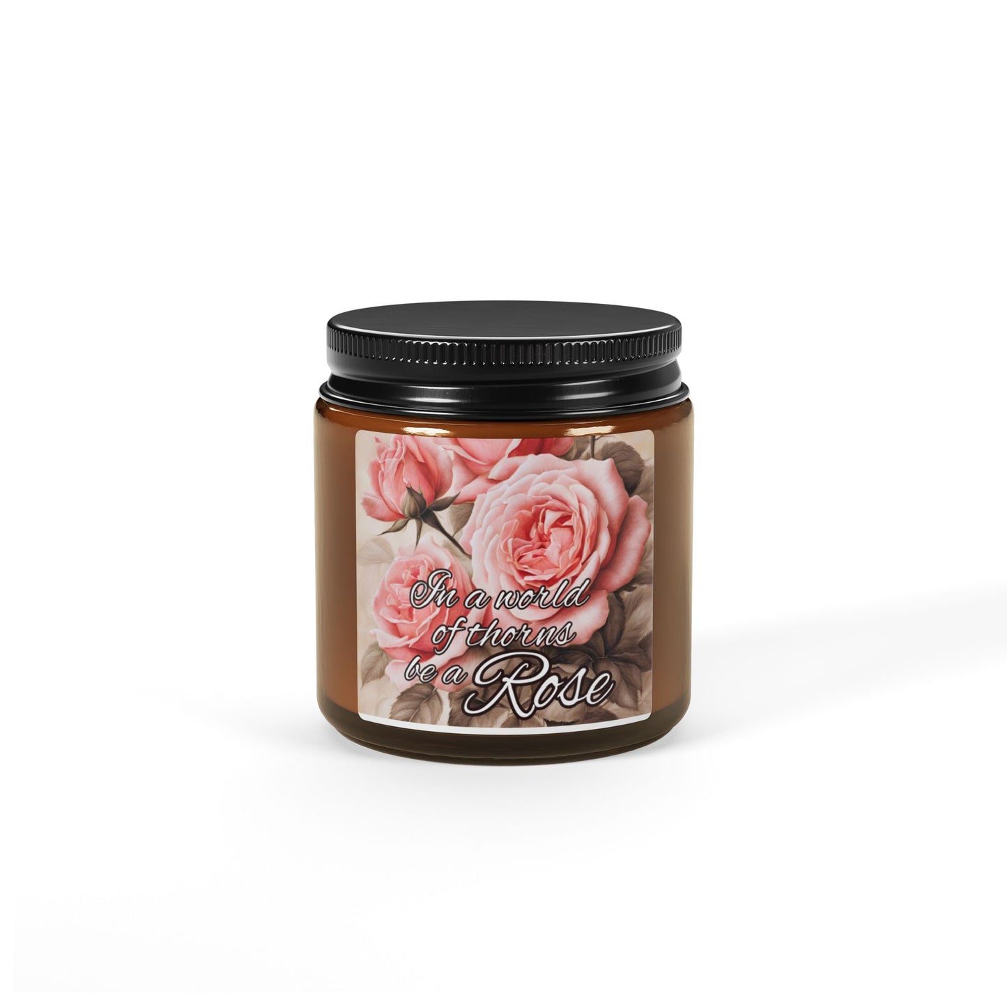 WORLD of THORNS be a ROSE Scented Soy Candle (Multi-Size)