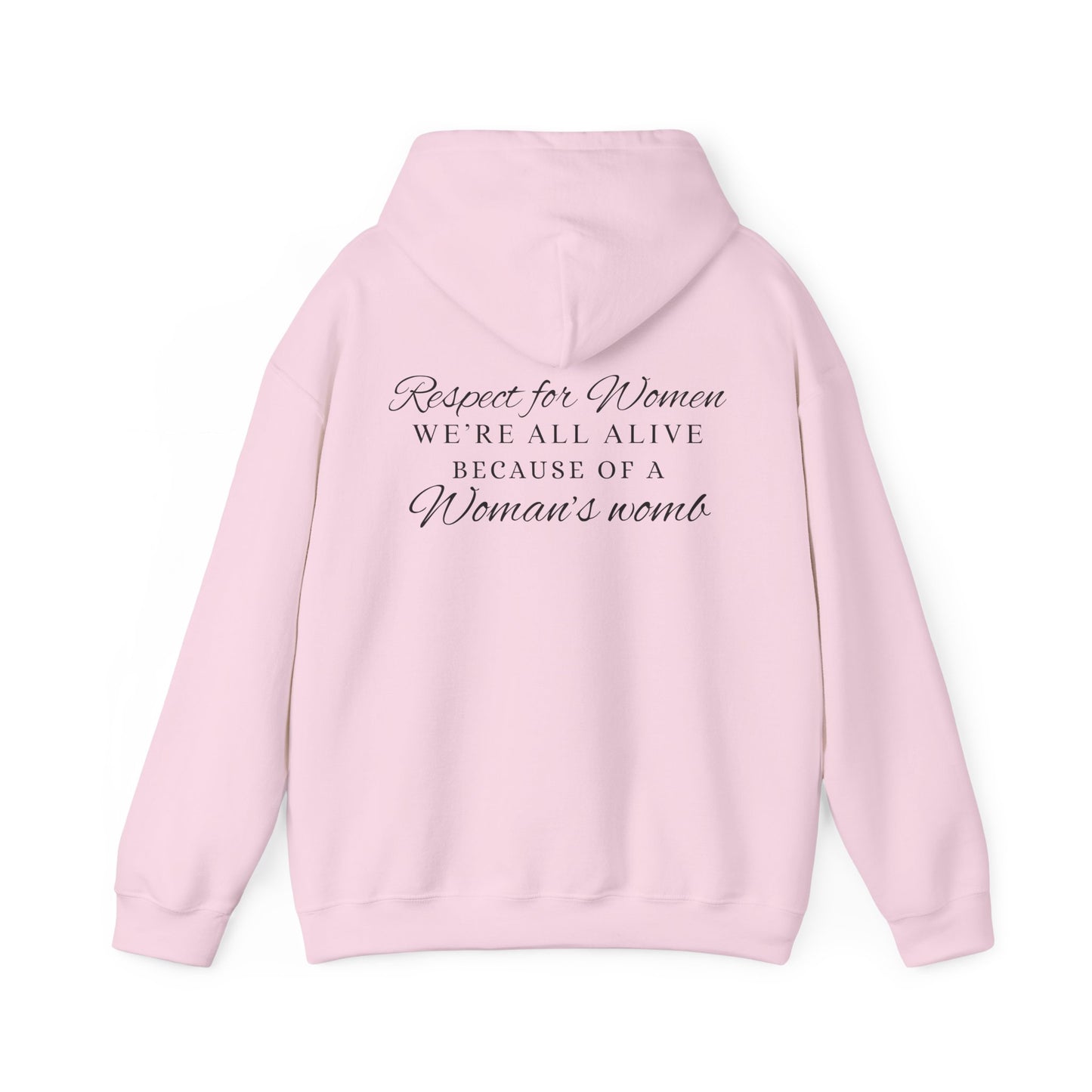 RESPECT FOR WOMEN Unisex Hooded Sweatshirt