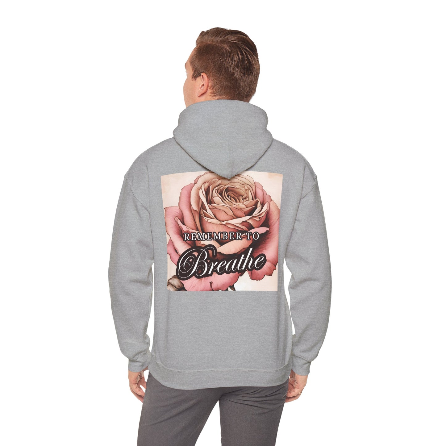 REMEMBER to BREATHE Unisex Hooded Sweatshirt